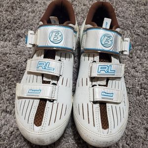 Bontrager RL road women's shoe white and brown